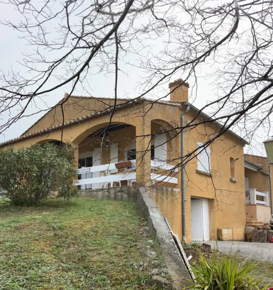 Maison individuelle avant reprise en sous œuvre à Mons, Gard